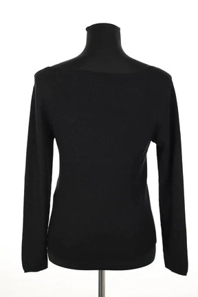 Top Eric Bompard Noir en Cachemire