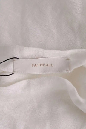 Top Faithfull The Brand Blanc en Lin