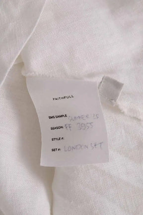 Top Faithfull The Brand Blanc en Lin