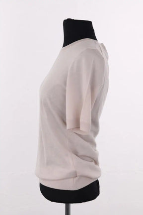 Top Falconeri Beige en Cachemire