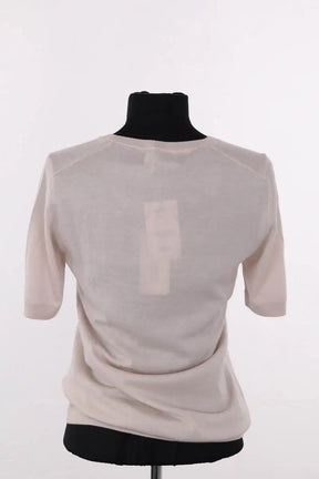 Top Falconeri Beige en Cachemire