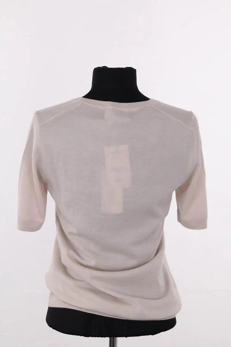 Top Falconeri Beige en Cachemire