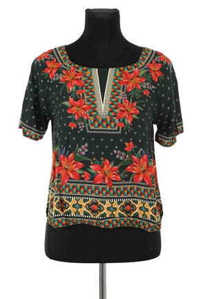 Top Farm Rio Vert en Viscose, taille S - Seconde Main