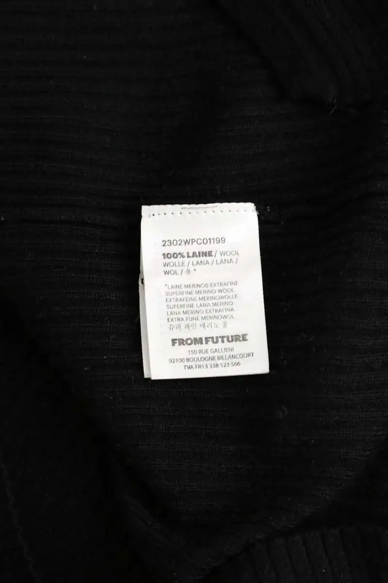 Top From Future Noir en Laine