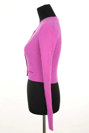 Top Ganni Rose en Laine