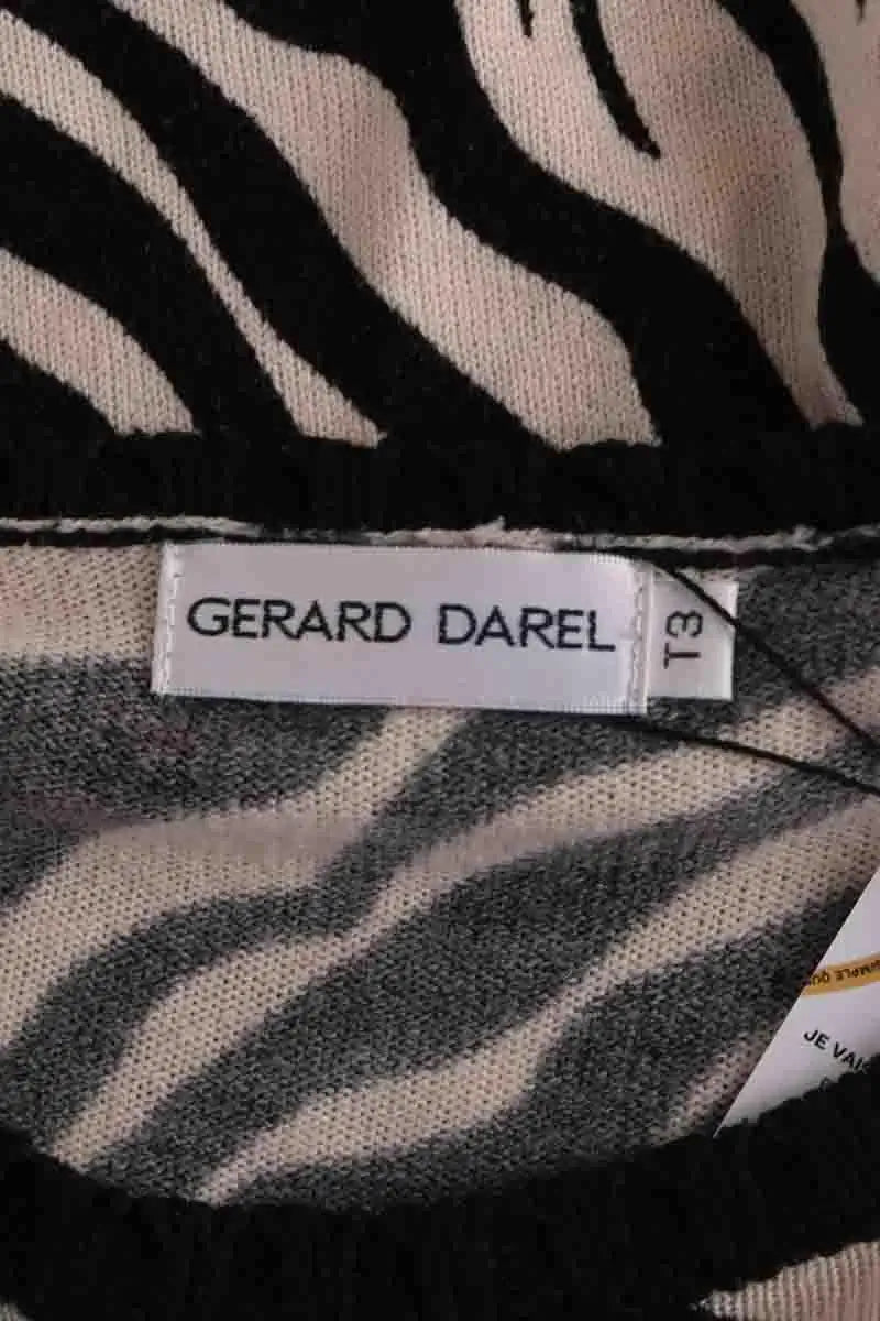 Top Gerard Darel Beige en Laine