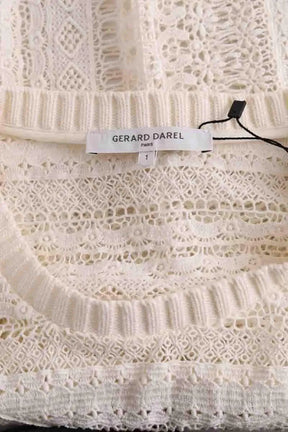 Top Gerard Darel Blanc en Coton
