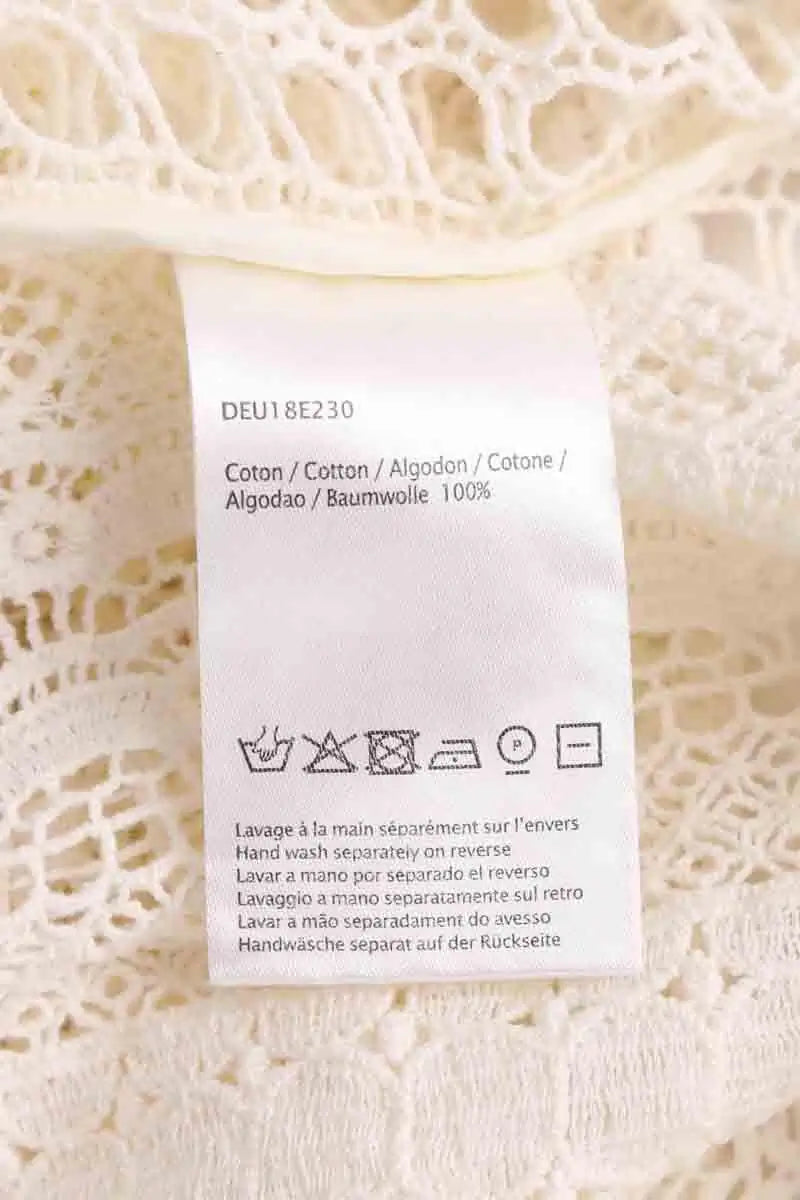 Top Gerard Darel Blanc en Coton