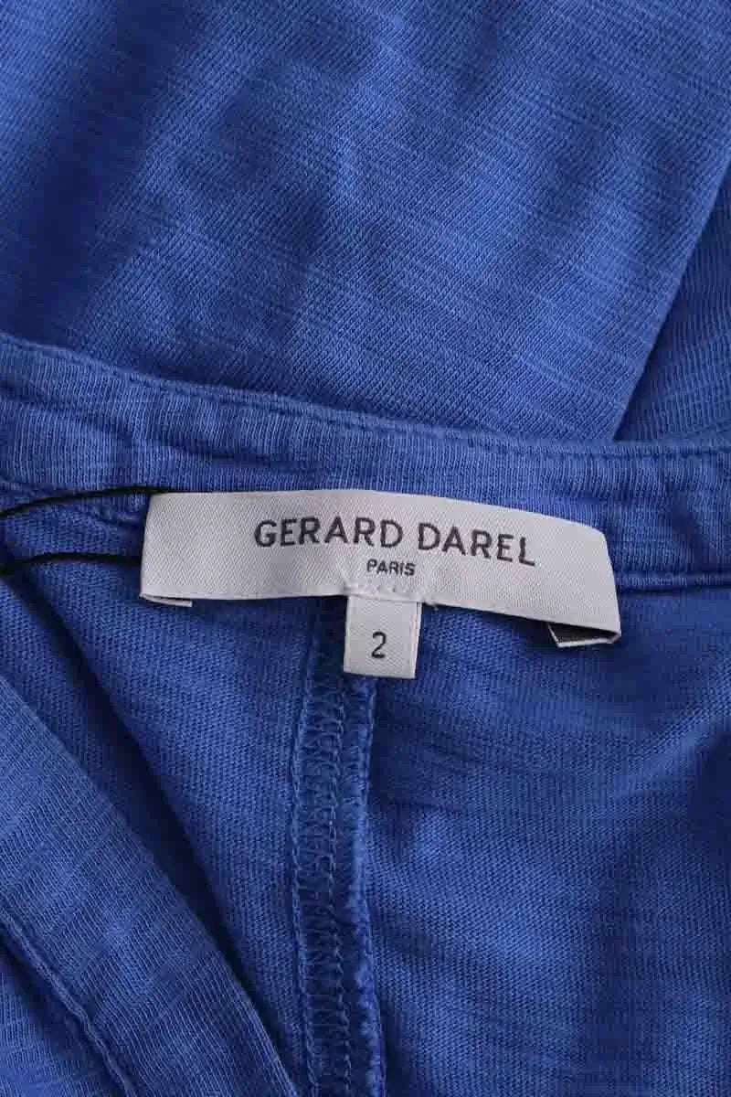 Top Gerard Darel Bleu en Coton