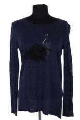 Top Gerard Darel Bleu en Lin, taille S - Seconde Main