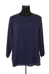 Top Gerard Darel Marine en Polyamide, taille S - Seconde Main
