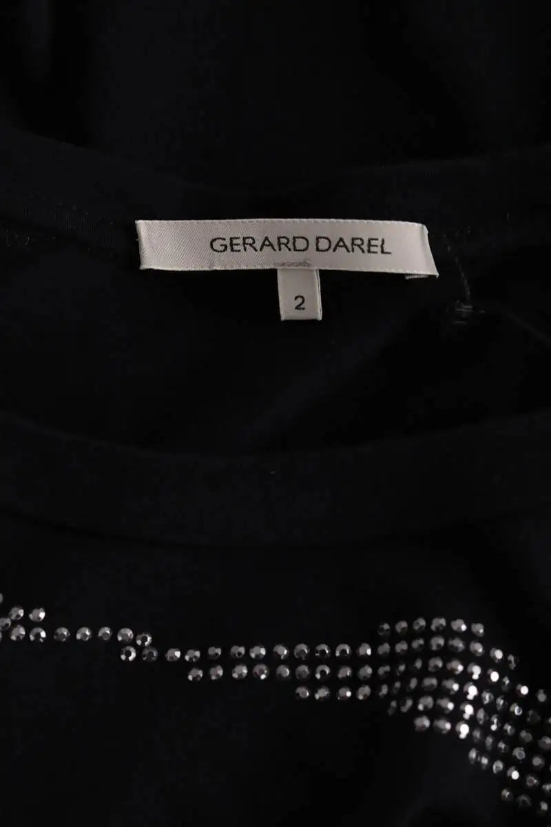 Top Gerard Darel Noir en Coton
