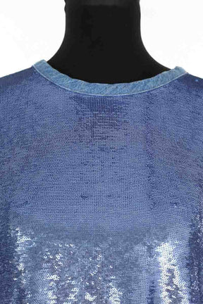 Top Iro Natesa Bleu en Synthétique