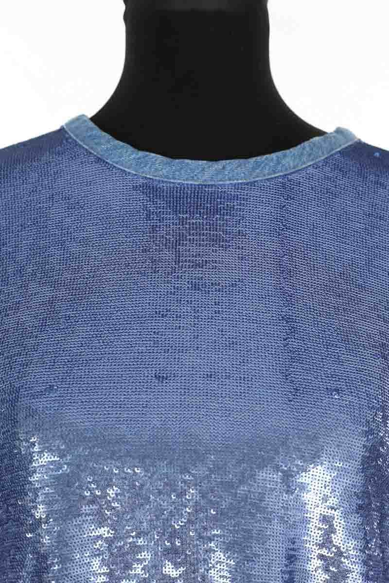 Top Iro Natesa Bleu en Synthétique