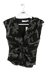 Top Iro Noir en Synthétique, taille XS - Seconde Main