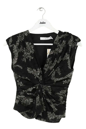 Top Iro Noir en Synthétique, taille XS - Seconde Main