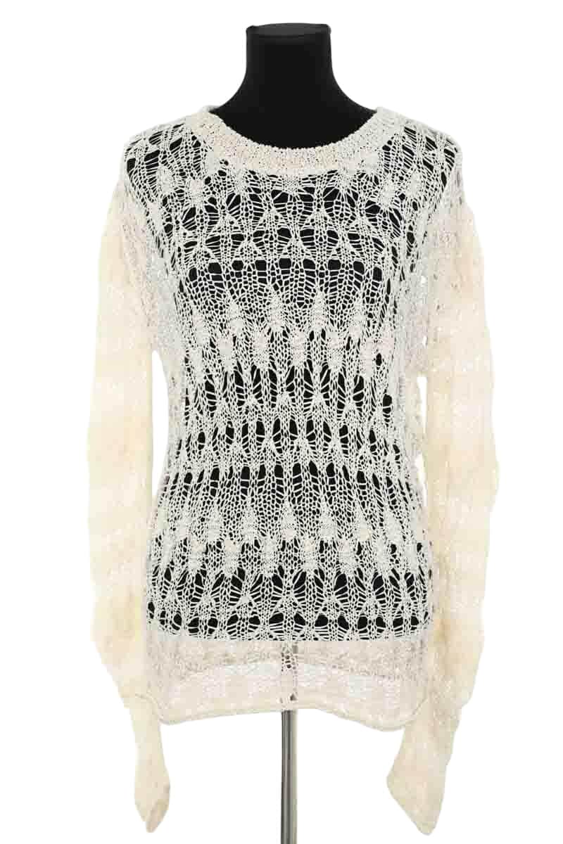 Top Isabel Marant Blanc en Coton, taille S - Seconde Main