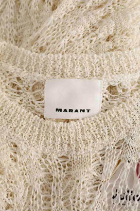 Top Isabel Marant Blanc en Coton
