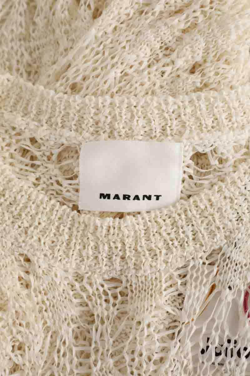 Top Isabel Marant Blanc en Coton