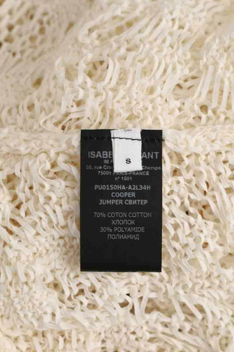 Top Isabel Marant Blanc en Coton