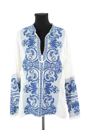 Top Isabel Marant Bleu en Coton, taille M - Seconde Main