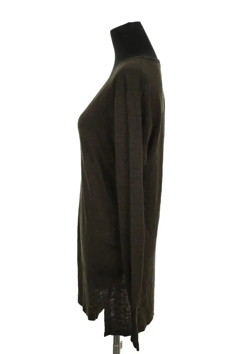 Top Isabel Marant Étoile Kaki en Lin
