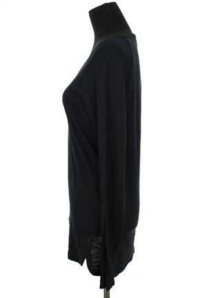Top Isabel Marant Étoile Noir en Lin