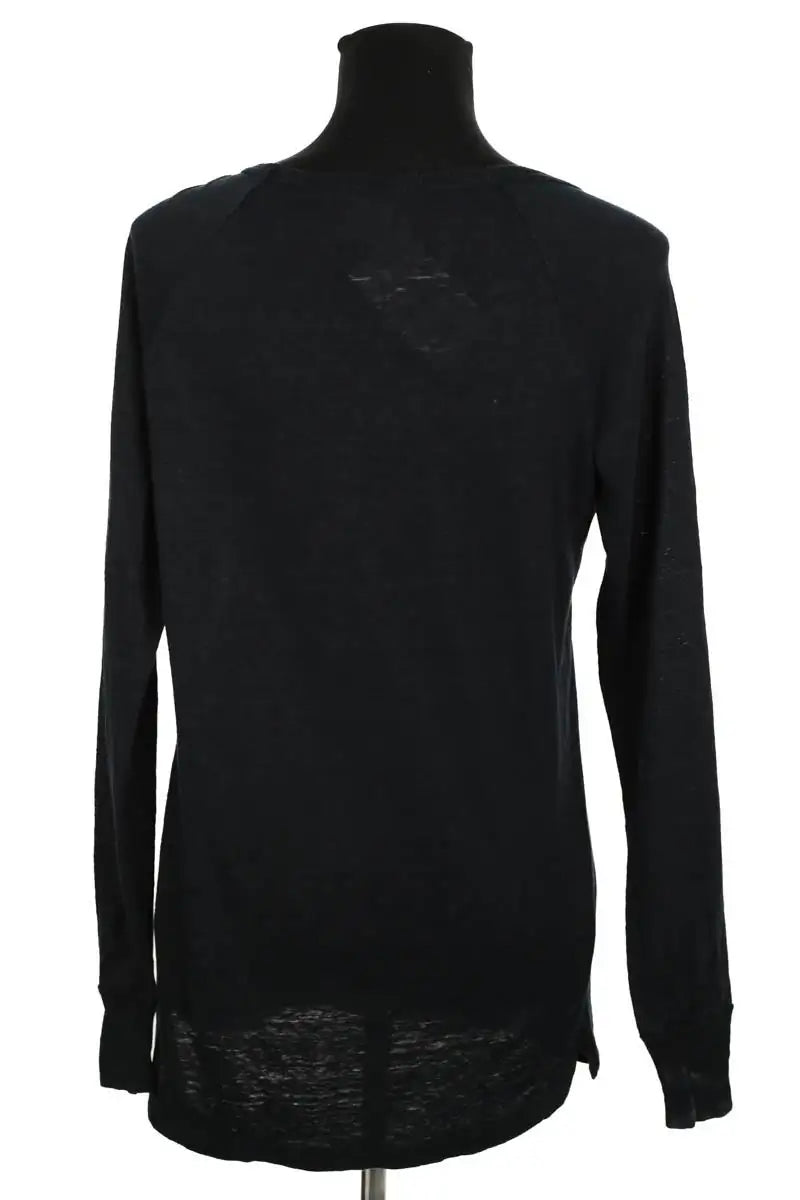 Top Isabel Marant Étoile Noir en Lin