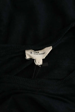 Top Isabel Marant Étoile Noir en Lin