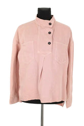 Top Isabel Marant Étoile Rose en Synthétique, taille XS - Seconde Main