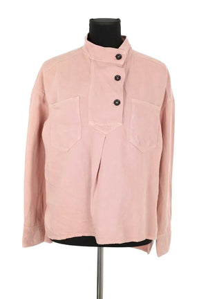 Top Isabel Marant Étoile Rose en Synthétique, taille XS - Seconde Main