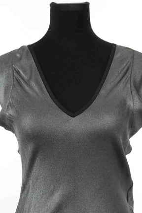 Top Isabel Marant Gris en Soie