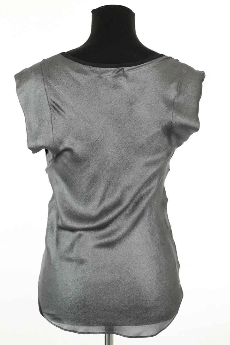 Top Isabel Marant Gris en Soie