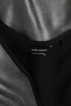 Top Isabel Marant Gris en Soie