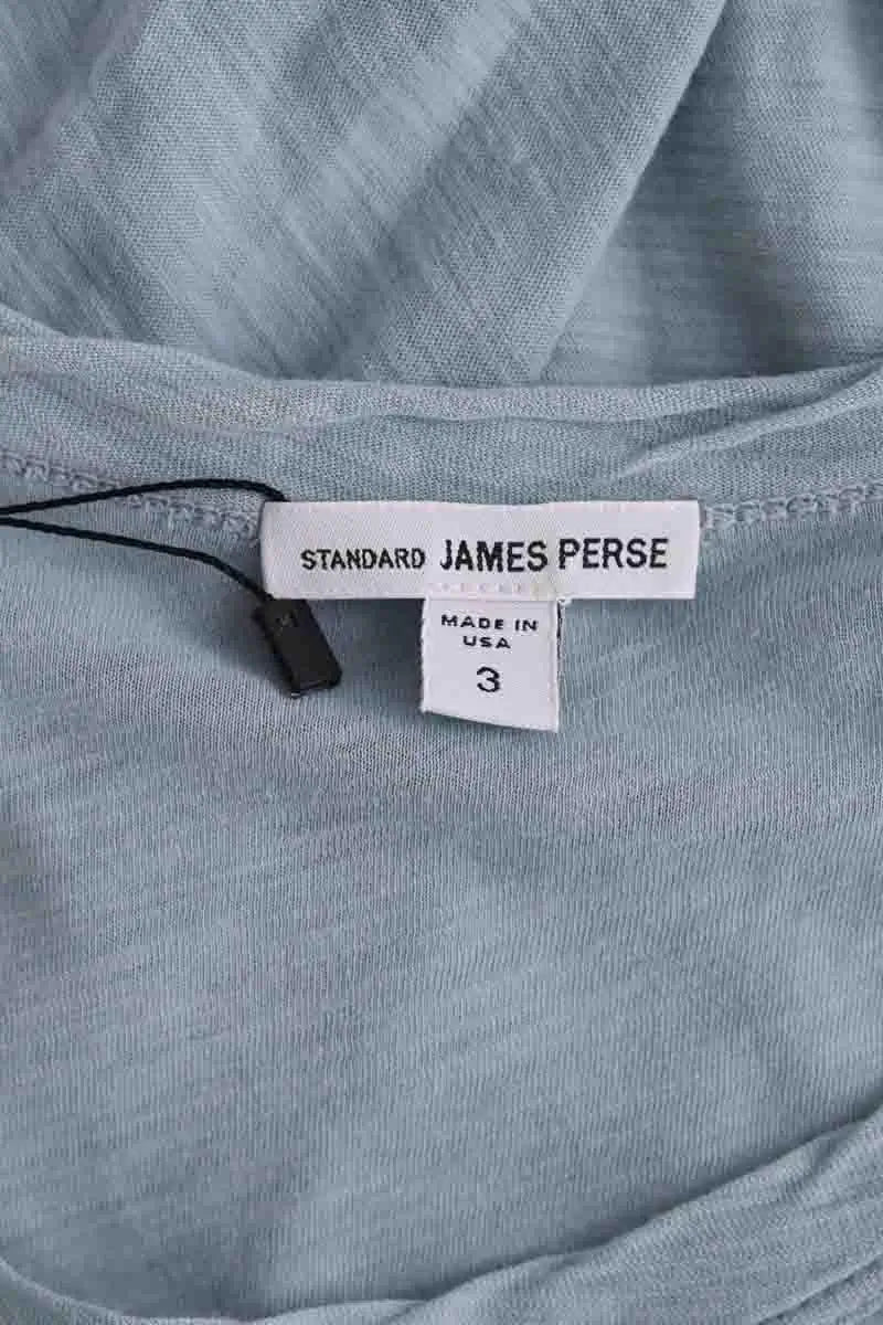 Top James Perse Bleu en Coton