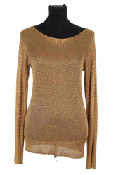 Top Joseph Doré en Synthétique, taille M - Seconde Main