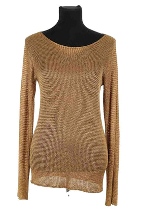 Top Joseph Doré en Synthétique, taille M - Seconde Main