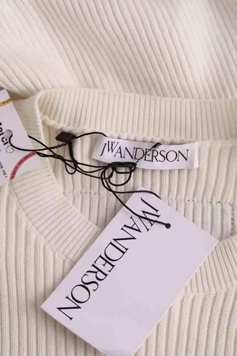 Top JW Anderson Ecru en Coton