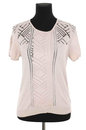 Top Kenzo Beige en Coton, taille XS - Seconde Main