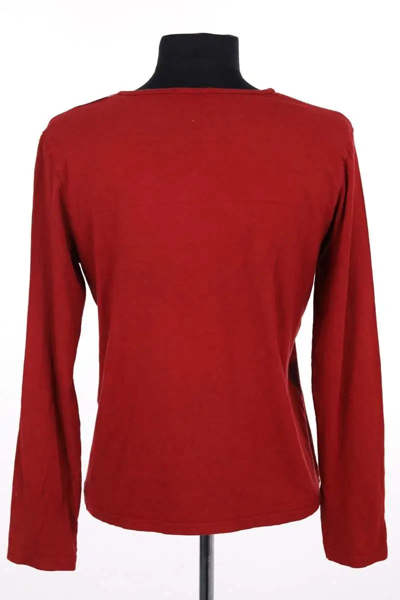 Top Kenzo Rouge en Viscose