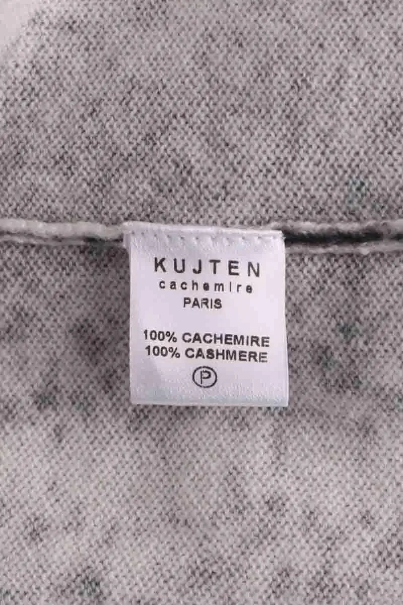 Top Kujten Gris en Cachemire