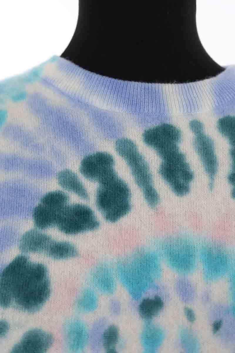 Top Kujten Multicolore en Cachemire