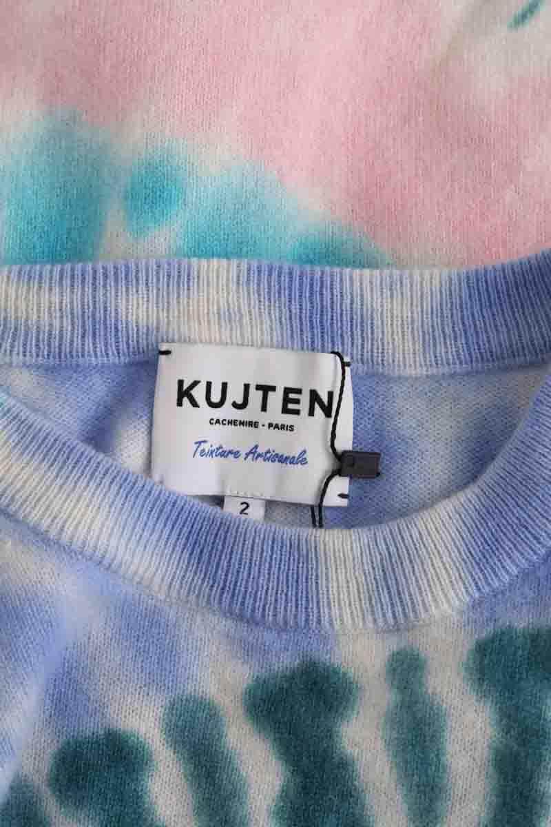 Top Kujten Multicolore en Cachemire
