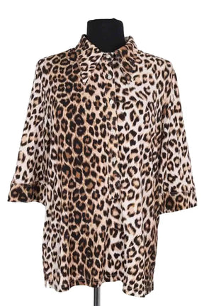 Top La Prestic Ouiston Beige en Viscose, taille L - Seconde Main