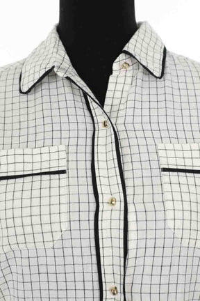 Top Laurence Bras Blanc en Coton