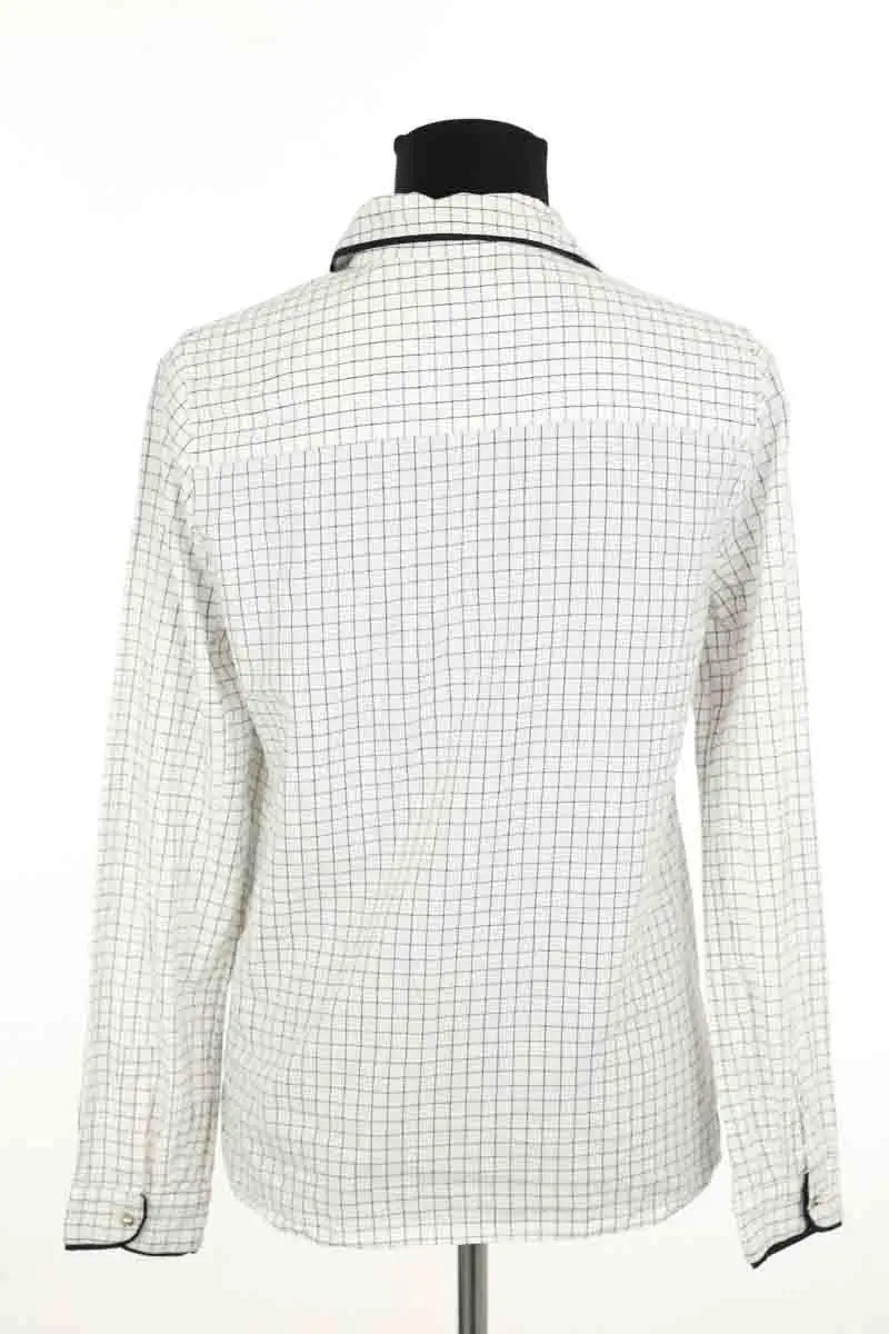 Top Laurence Bras Blanc en Coton