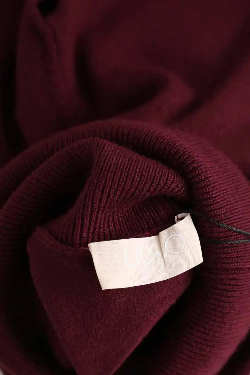 Top Liu Jo Bordeaux en Coton