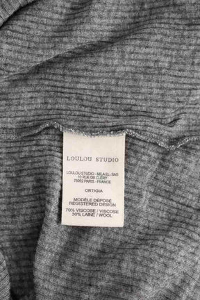 Top Loulou Studio Ortigia Gris en Viscose