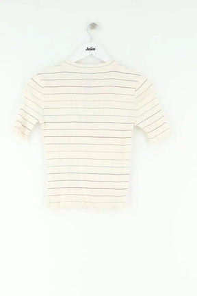 Top Maison Labiche Ecru en Coton