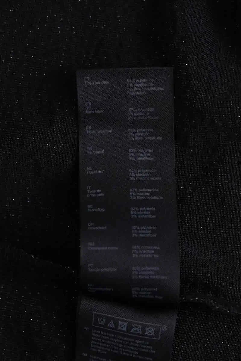 Top Maje Argent en Synthétique